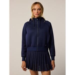 NWT Greyson Kristina Full-Zip Hoodie in Maltese Blue size Large